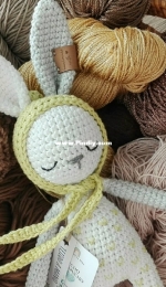 Bunny whit pixies hat