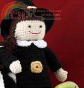 Lily Sugarn Cream-Pilgrim Dolls: Billy and Lily
