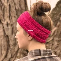 Back Roads Headband by Melissa Burke - Apiary Knits