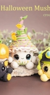 Lyra Lune Designs - Lyra Lune - Halloween Mushrooms