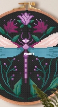 Stitch It Picasso - Dragonfly
