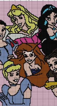 Donnas Crochet Shoppe - Donna Hammell - Disney Princesses - Free