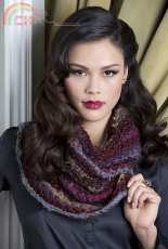 Bamboo Stitch Cowl by Lorna Miser -Free