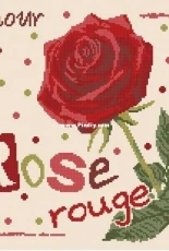 Lilipoints J015 La Rose Rouge