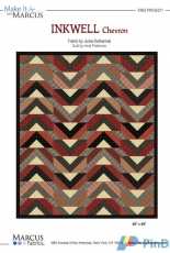 Marcus Fabrics - Inkwell Chevron  Free