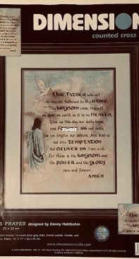 Dimensions 35083 Lords Prayer