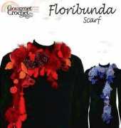 Gourmet Crochet - Carolyn Christmas Designs - Carolyn Christmas - Floribunda Scarf