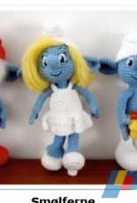AmigurumiBB- Vanja Grundmann -Smurfs- Danish-Tranlated-Free