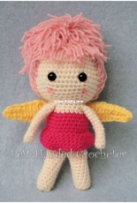 Left Handed Crocheter - Jennifer Adams- Fairytales Series - Poppy The Fairy - Free