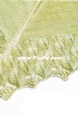 Feuilles étincelantes by Frédérique Baron - Biscotte Yarns Les Laines Biscotte - free