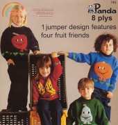 Panda-746-Four Fruit Friends Jumper