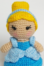 Crochelandia- Rose Nogueira - Toy Art Cinderella - Portuguese