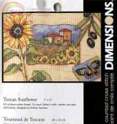 Dimensions 65080 - Tuscan Sunflower xsd