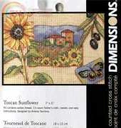 Dimensions 65080 - Tuscan Sunflower xsd