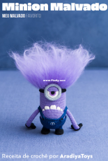 Aradiya Toys - Olka Novytska - Evil Minion - Despicable Me Collection - Portuguese