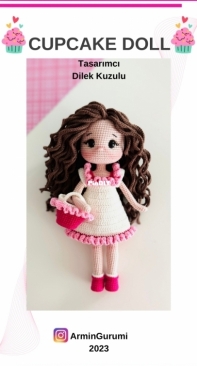 ArminGurumi - Dilek Kuzulu - Cupcake Doll - Turkısh