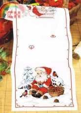 Svarta Fåret AMA 609 - Santa tablerunner .pat