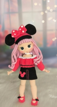 Hobbymix - Nuray Daglı - Minnie Doll