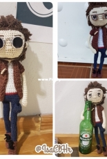 Amigurumi handsome boy