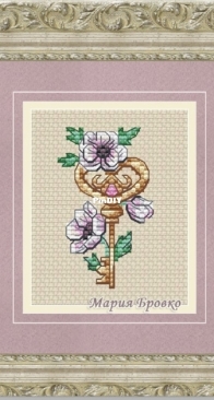 Miniature Key by Maria Brovko