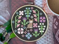 The Cozy DH Stitchery - Bellas Garden - free