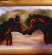 Two horses