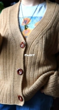 Gaon Cardigan Aran by Soomin Ahn