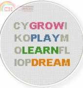 Daily Cross Stitch - Grow Play Learn Dream