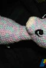 My mini rainbow Giraffe!
