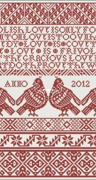 Modern Folk Embroidery - Gracious Love  XSD+PCS