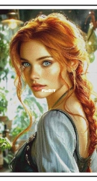 Abakan - Girl With Red Hair by Urszula Przygrodzka
