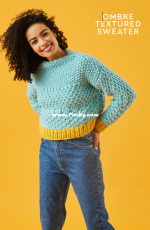 Paintbox-by paintbox Yarns-Ombre Textured Sweater-Free.
