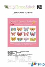 PinoyStitch - Colorful Groovy Butterflies
