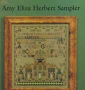 DAR Museum Book 7 - Amy Eliza Herbert Sampler 1814.