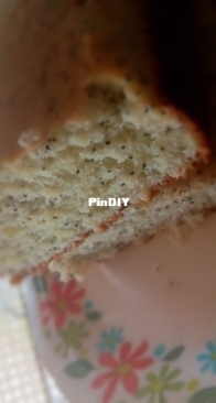 Made lemon poppyseed bread