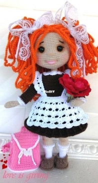 Elena Kadulina - Елена Кадулина - Doll Mashka - Машка Первоклашка - Russian
