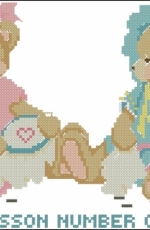 Gloria & Pat - Cherished Teddies - Lesson Number One PCS + XSD