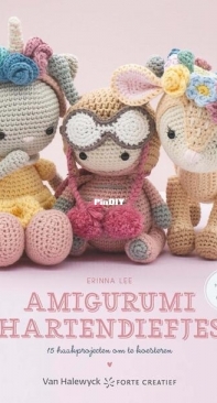 Erinna Lee - Amigurumi Treasures - Amigurumi Hartendiefjes - Dutch