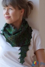 Strickmich Club 2015- Baltic Summer Shawl by Martina Behm -English