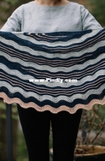 Wildwood Shawl by Andrea Mowry