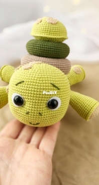 yulia baklanova toys - Julia Baklanova - Бакланова Юлия - Pyramid Turtle - Пирамидка черепашка - Russian