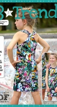 B-Trendy P1027 - Girls Dress Amy