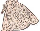 La Prairie Lady - Vintage Half Apron 1