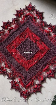 Crochet Shelters - Gangarathna Bhat - Gehna (Small) Doily - English or Russian