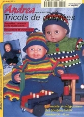 Andrea Special-N°9902- Tricots de Poupees /French