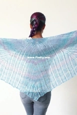 Sialia Shawl by Life Is Cozy-Free
