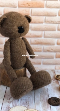 Crochet Bunny Art - Irina Tarasova - Bear