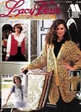 Annies Attic - 87V76 Lacy Vests and Sweaters