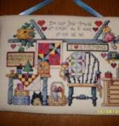 Sewing room