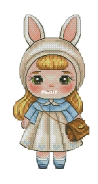 Spring dolls pattern set - Doll 2 by Maria Brovko - Xsd